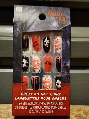Friday The 13th Press On Nails
